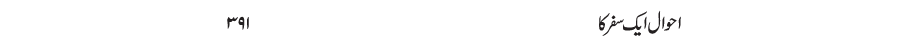 Ahwaal ek safar ka